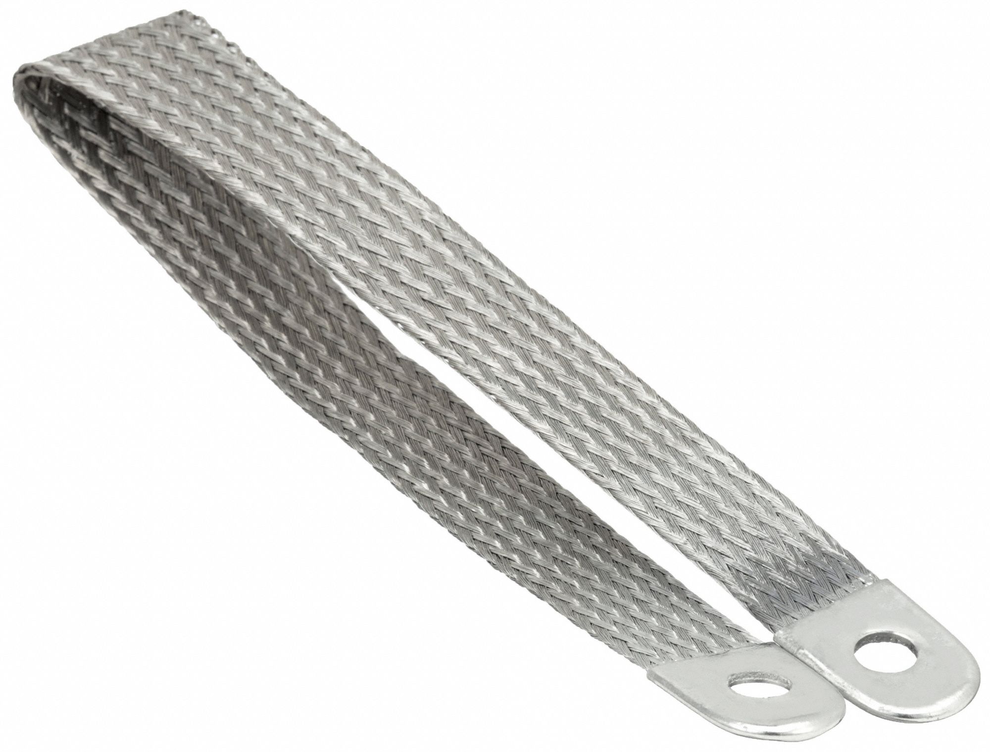 QUICKCABLE, Ground, 18 in Overall Lg, Ground Strap Braided 5LNJ87418