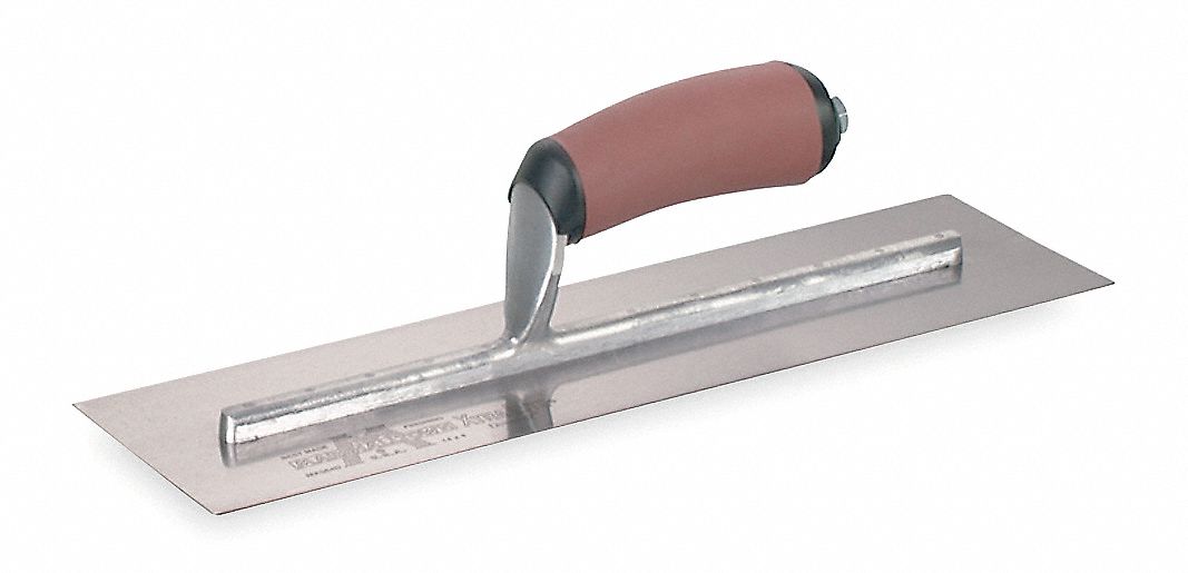 SquareEnd Trowels 18inL 4inW CarbonSteel