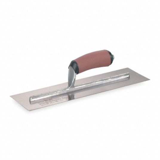 MARSHALLTOWN Concrete Finish Trowel, 18 In, Soft Grip 5LP10MXS81D