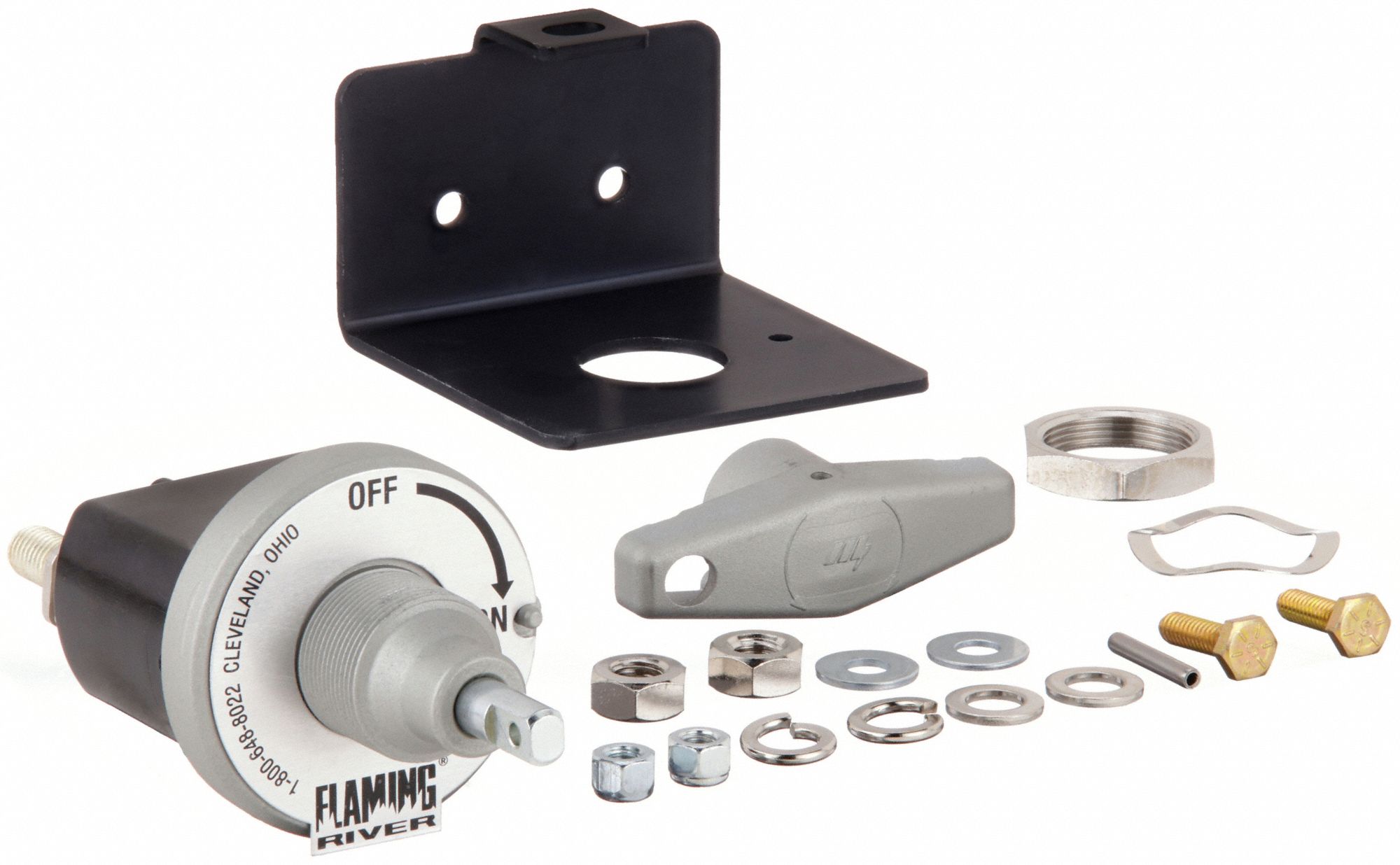 FLAMING RIVER, Big Switch With LockOut, Negative, Battery Disconnect