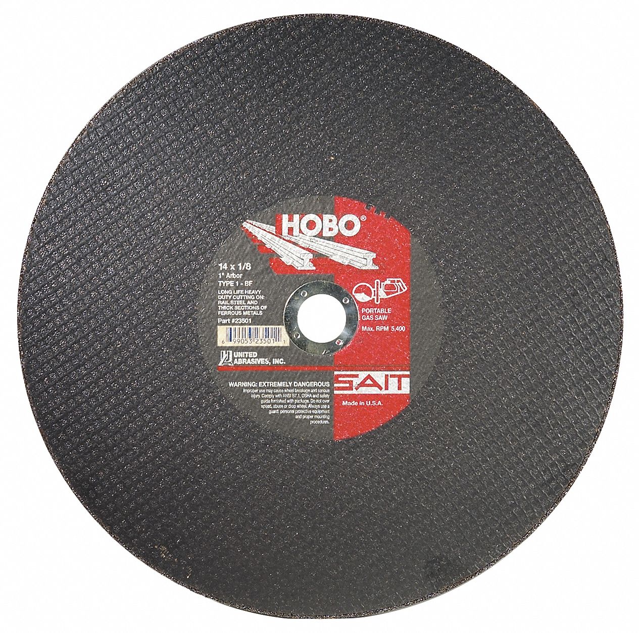 Abrasive Cut-Off Wheel 1 Connect. HOBO