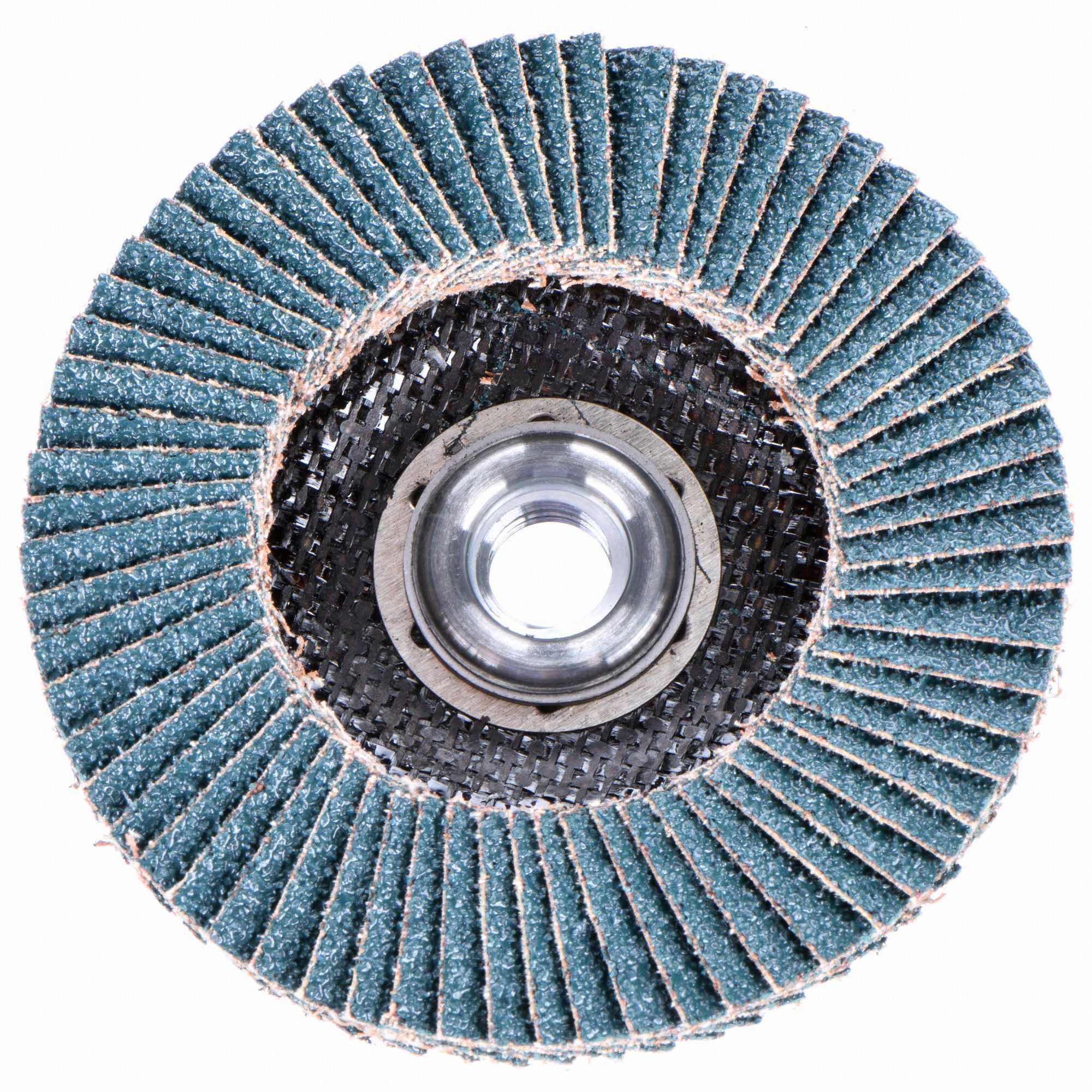 UNITED ABRASIVESSAIT Type 27, Flap Disc, Zirconia Alumina, 4 1/2 in