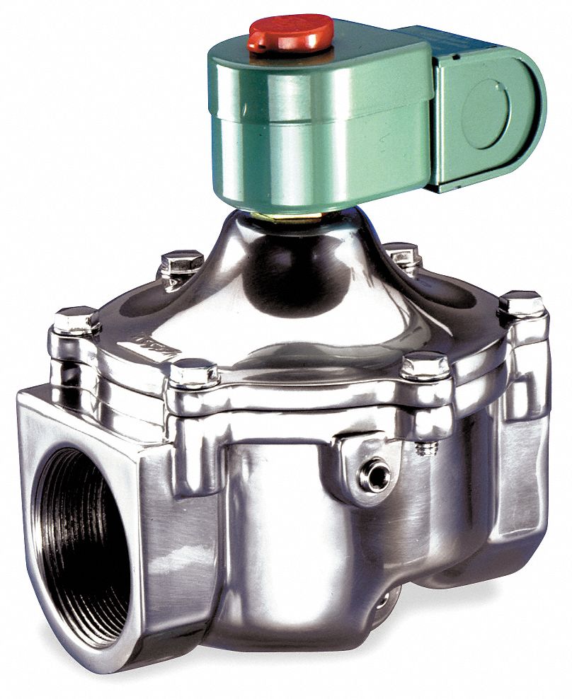 ROBINET ELECTR,2 VOIES/2 POS,NO,ESSENCE