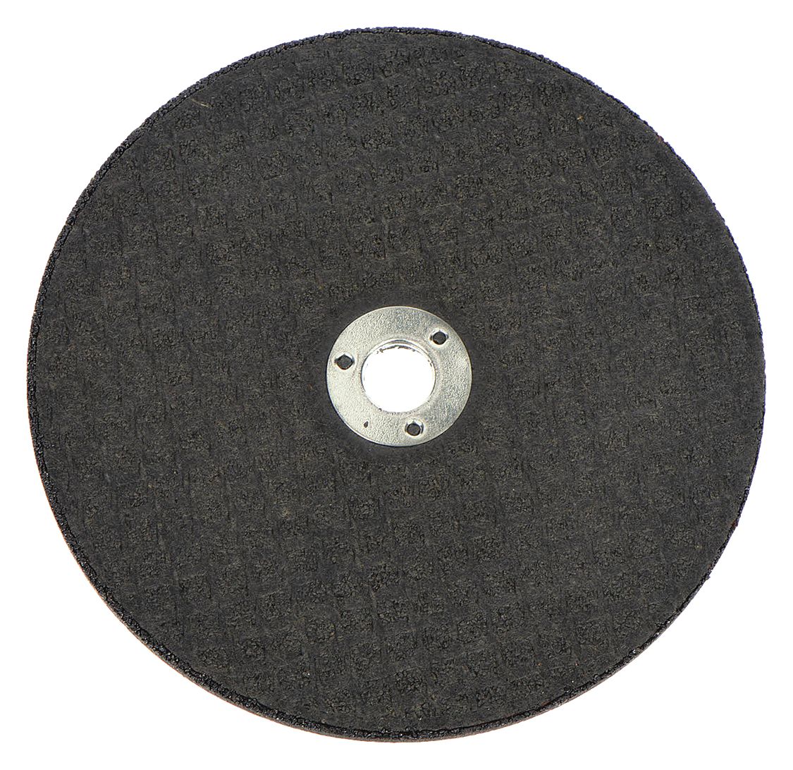 Abrasive Cut-Off Wheel: Type 1, 3" x 1/8" x 3/8", Aluminum Oxide, 24 Grit, A24R