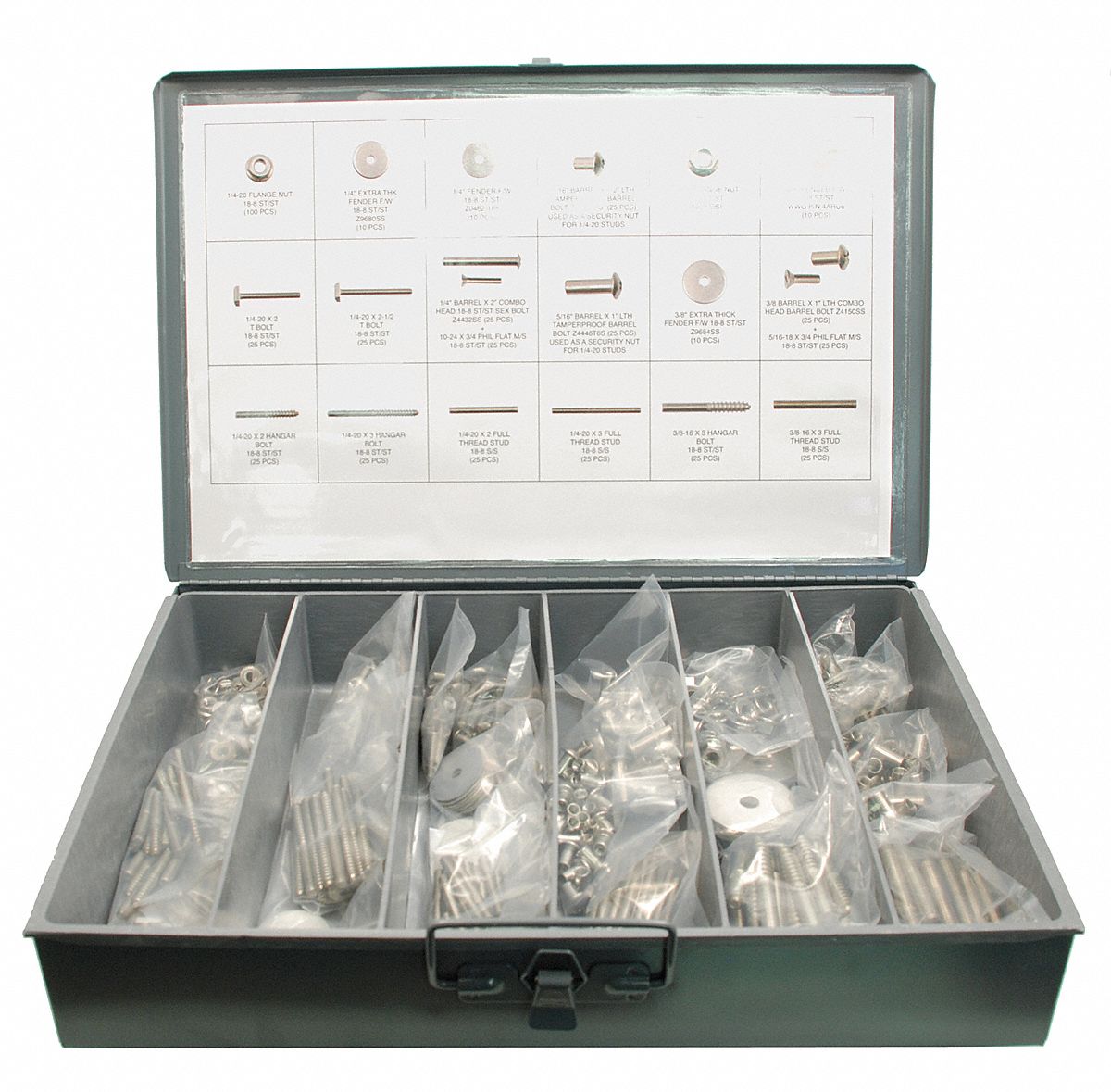 Fastener Kit SS 530pcs Truss Head