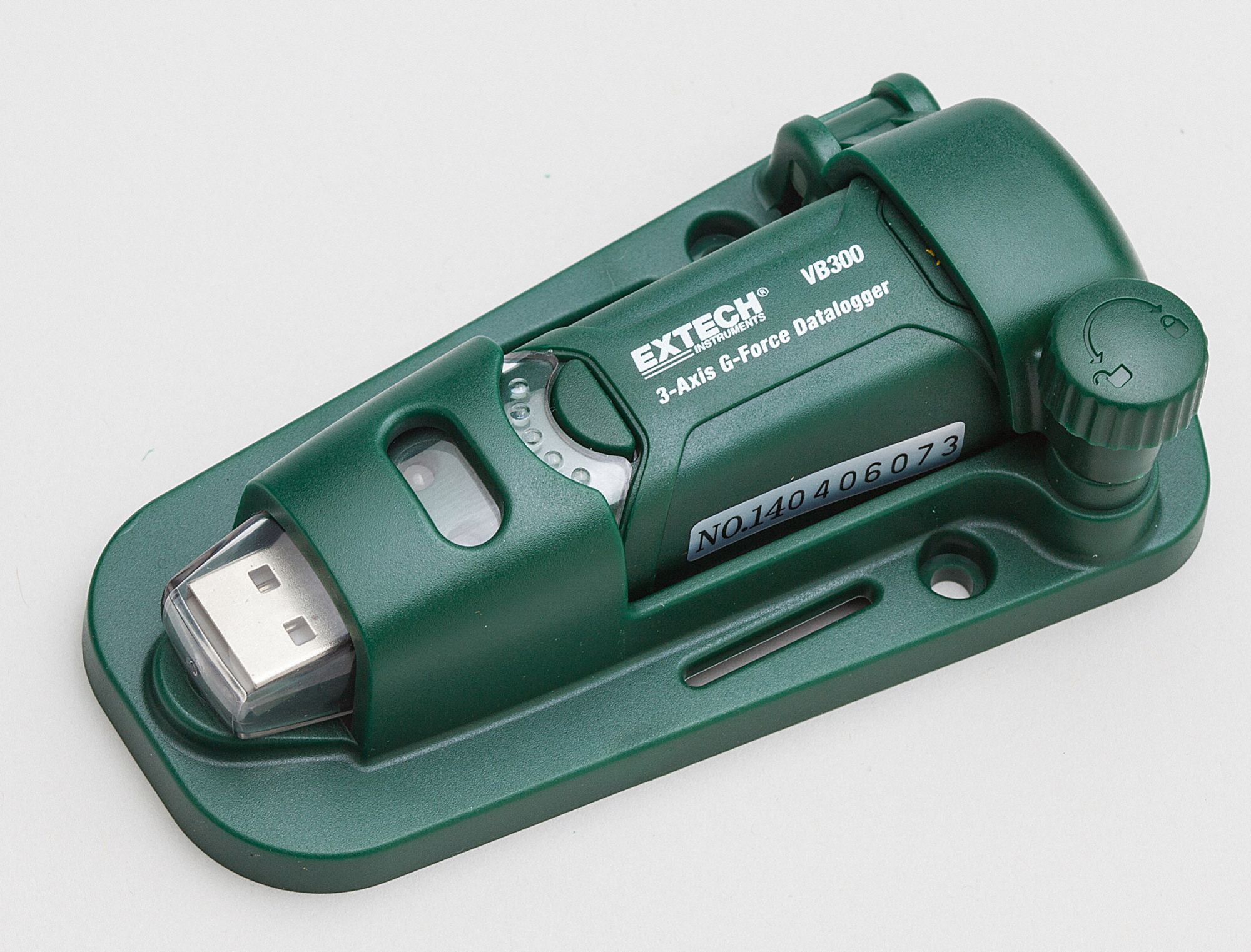 EXTECH Data Logger, 3 Axis Vibration, USB 5LUU0VB300 Grainger