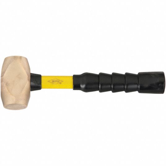 2-3/4 Pound Brass Hammer Non Sparking 44 ounce