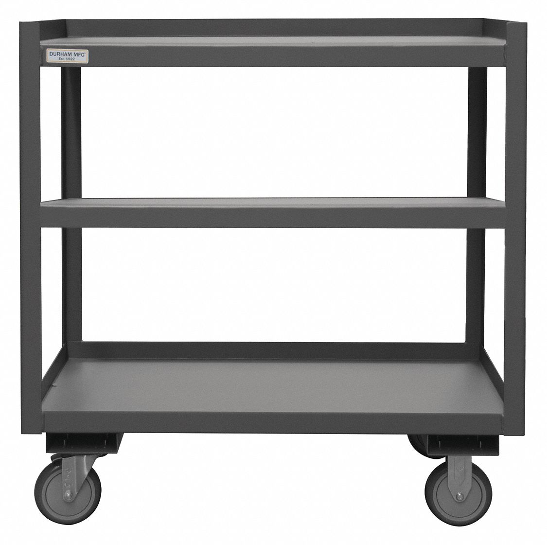 GENERAL PURPOSE STEEL MOBILE WORKSTATION, FIXED H, 30½ IN X 24½ IN