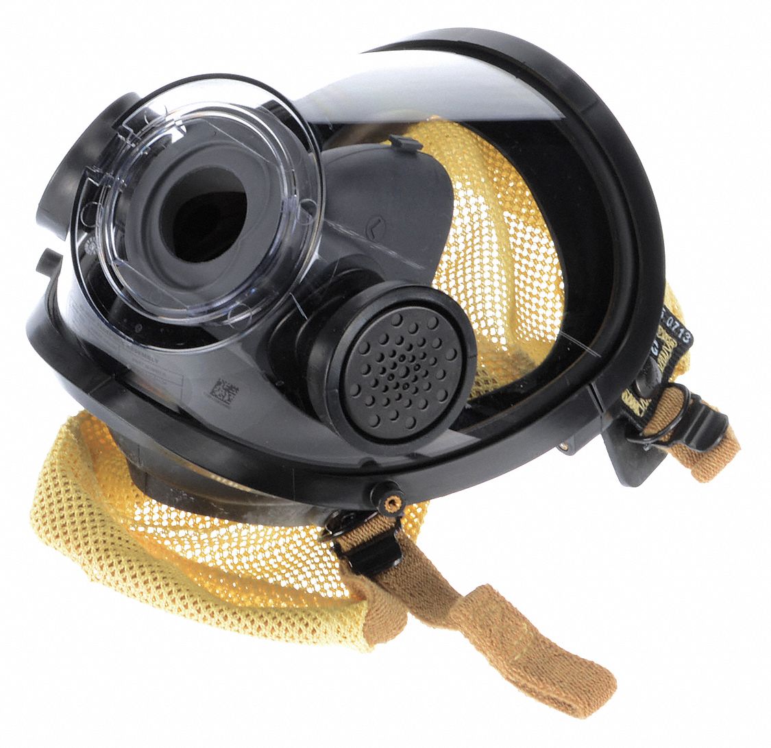 Full Face Respirator, L, Cartridges Included No Grainger
