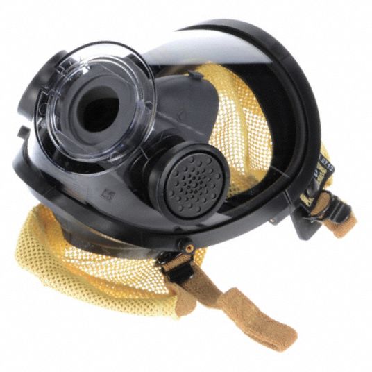 SCOTT SAFETY Full Face Respirator, L, Cartridges Included No 5LVL0