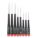 PRECISION SCREWDRIVER SET, 8 PIECES, HEX TIP, ERGONOMIC GRIP