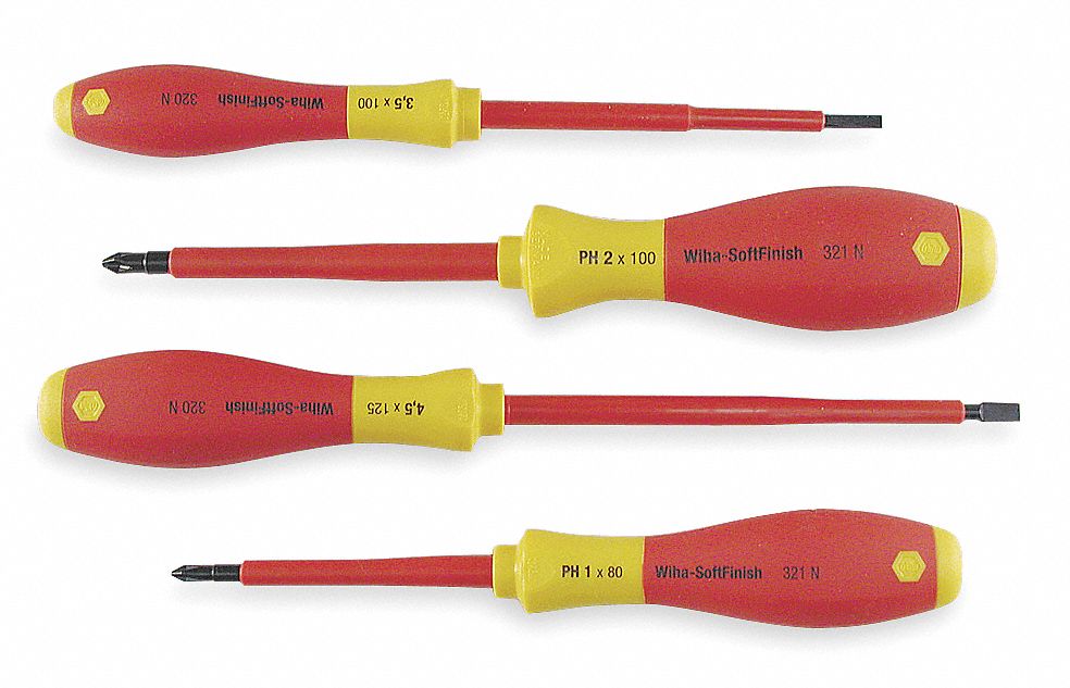 INS SCREWDRIVER SET,COMBO,4 PC