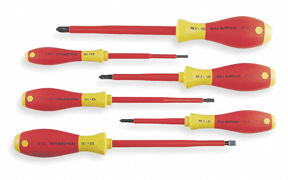 SET WIHA SCREWDRIVER 6PC