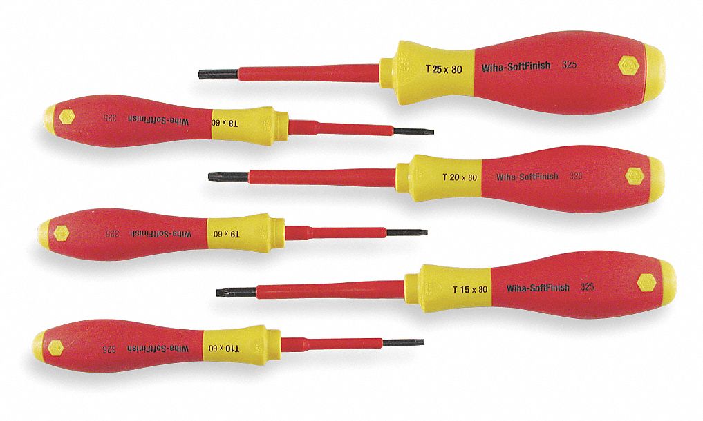 SCREWDRIVER SET INSULATED TORX