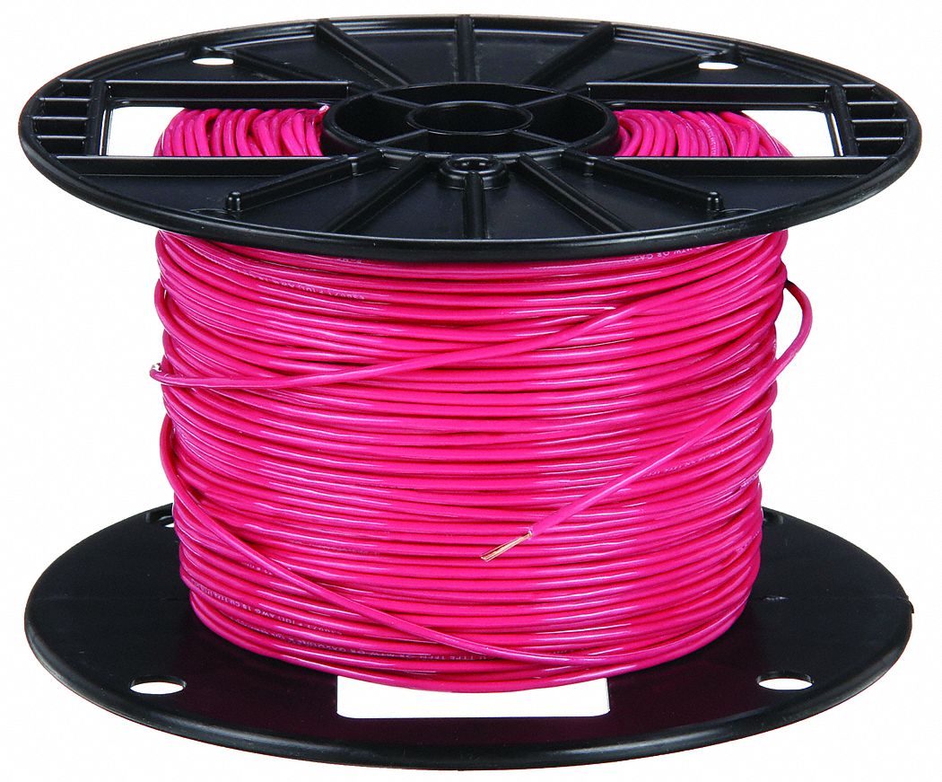 500ft 18/2 Solid Red/White Bell Wire