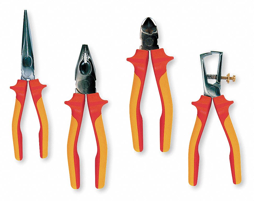 5LX07 - Insulated Plier Set 4 pc.