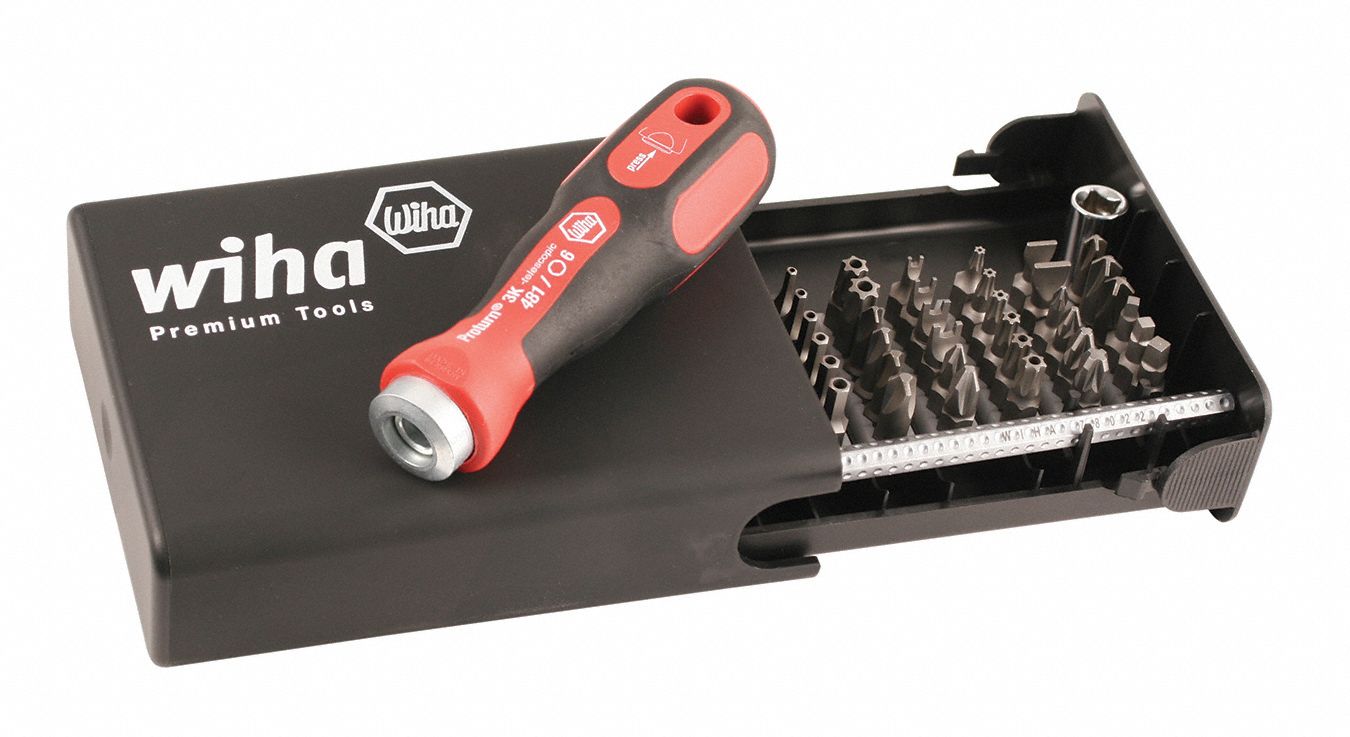 WIHA TOOLS MultiBit Screwdriver 5LX1771990 Grainger
