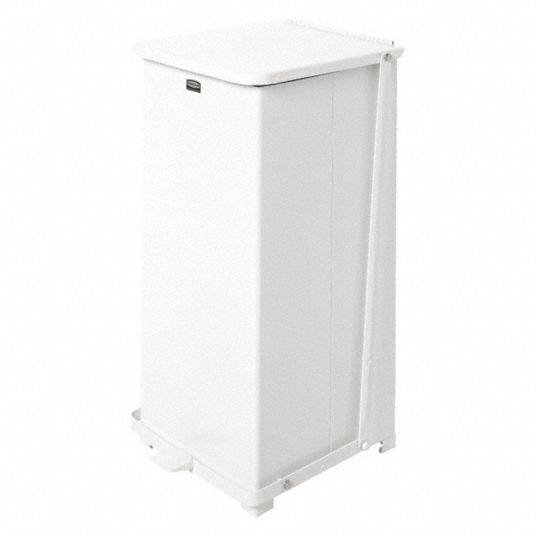 Rubbermaid Commercial Products 24-Gallons White Plastic Touchless