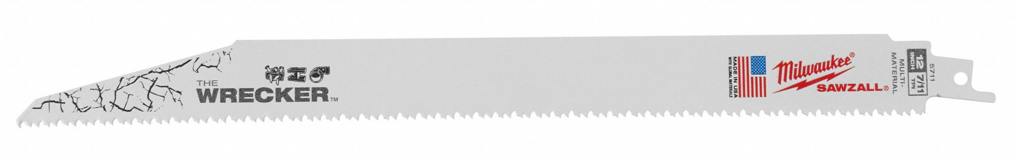 BLADE RECIP TAPER 8T 12L WRECKER