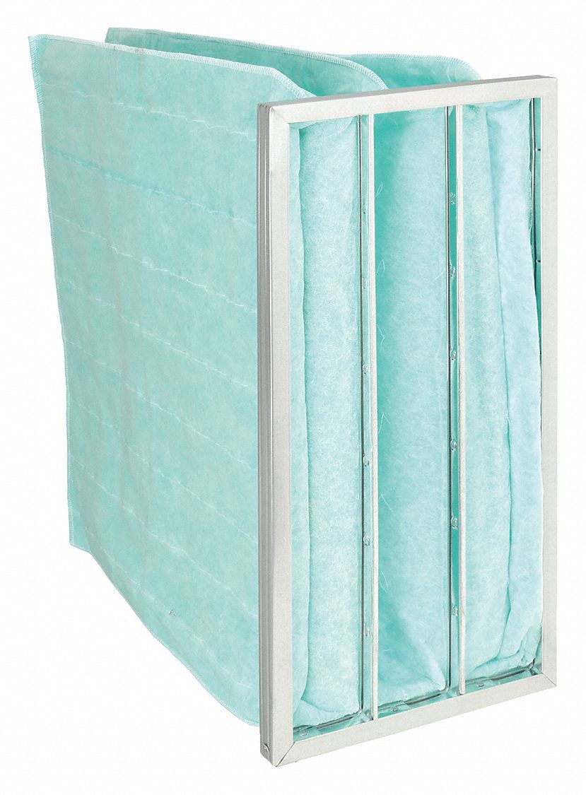 Pocket Air Filter, 24x12x22, MERV 12