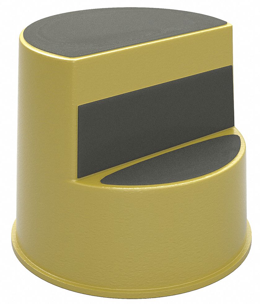 TABOURET MARCHE, 13-1/2PO, 350LB, PLAST