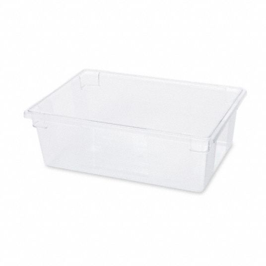 Rubbermaid Commercial Clear Food/Tote Box