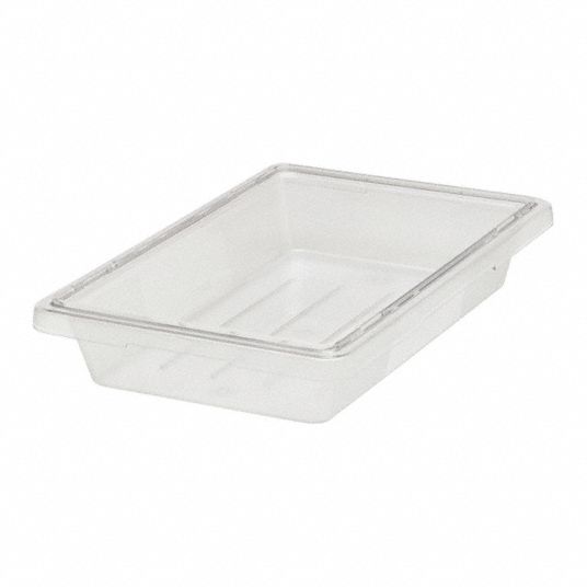 Rubbermaid Commercial Clear Food/Tote Box