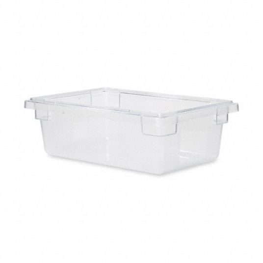 Rubbermaid 4 Qt. Clear Square Polycarbonate Food Storage Container