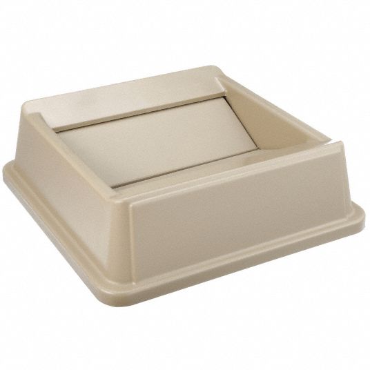 35-Gallon Untouchable Square Trash Container