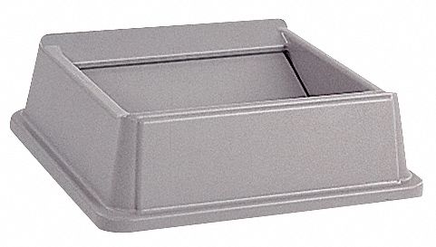 TRASH CAN TOP,DROP TOP,SWING CLOSURE,GR