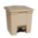 STEP ON TRASH CAN,RECTANGULAR,8 GAL.