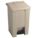 STEP ON TRASH CAN,RECTANGULAR,12 GAL.