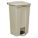 STEP ON TRASH CAN,RECTANGULAR,23 GAL.
