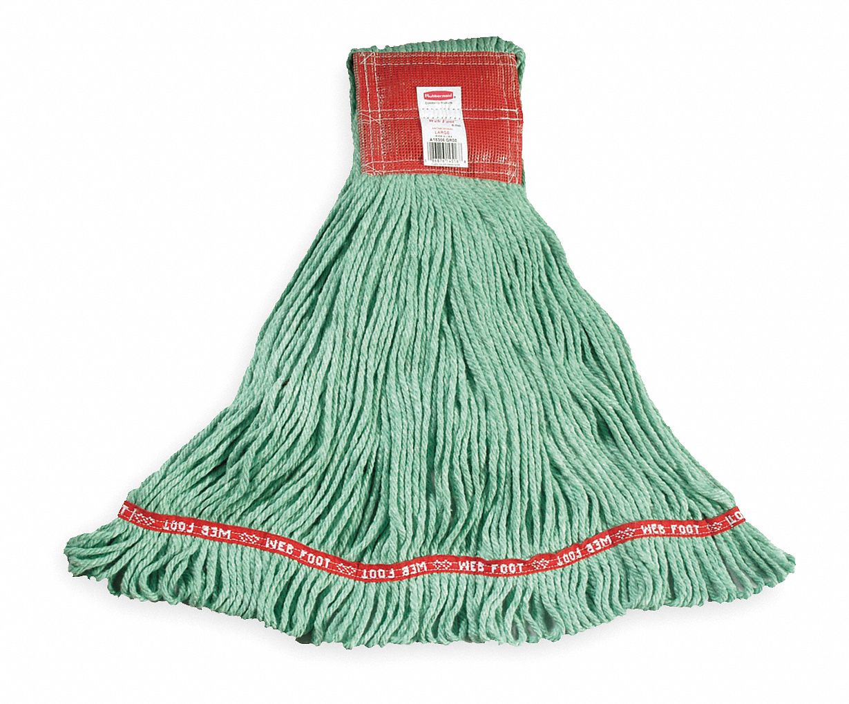 Rubbermaid Finishing Mop Medium - Weißer Wischmopp Für Bodenpflege