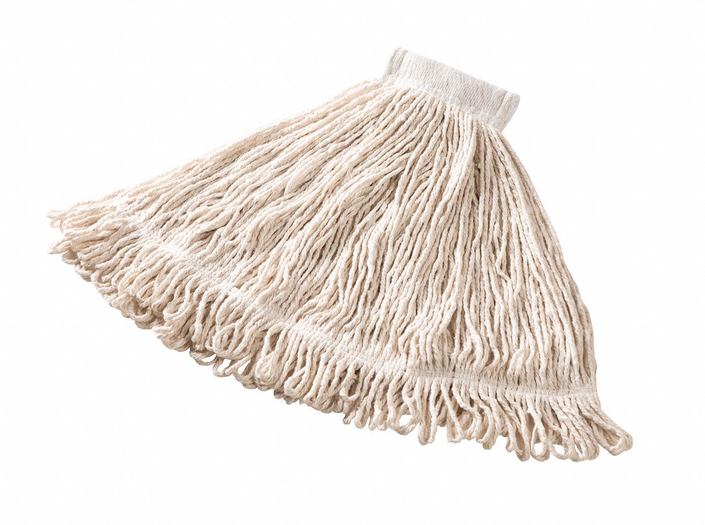 WET MOP,WHITE,COTTON/SYNTHETIC