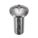 BARREL BOLT, #10-24 THREAD, ⅝ IN BARREL L, ¼ IN BARREL DIA, 18-8 SS, PLAIN FINISH, 5 PK