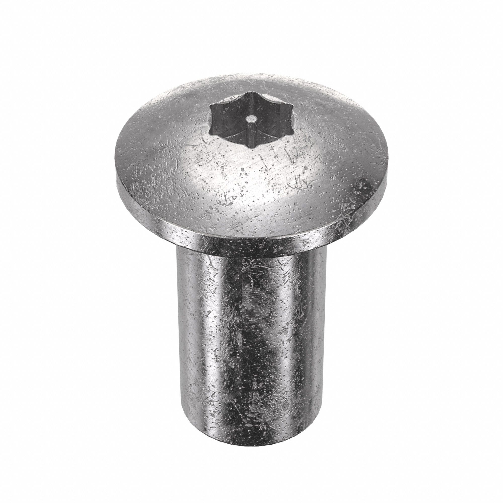 BARREL BOLT, #10-24 THREAD SIZE, ½ IN BARREL L, ¼ IN BARREL DIA, 18-8 STAINLESS STEEL, PLAIN