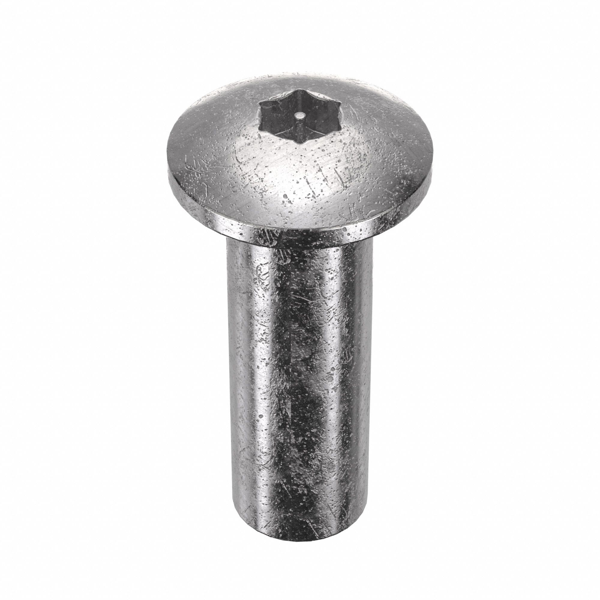 Female Binding Barrel: #10-24 Thread Size, Truss Brl Hd, Tamper Resistant Torx®/ Pin-In Star, Plain