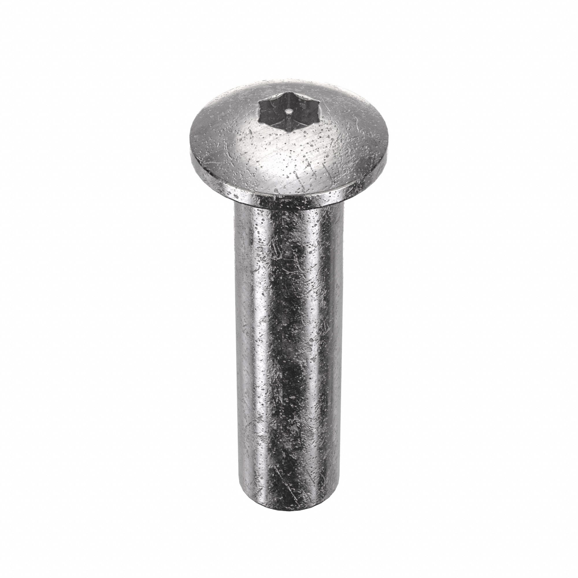 BARREL BOLT, #10-24 THREAD SIZE, 1 IN BARREL L, ¼ IN BARREL DIA, 18-8 STAINLESS STEEL, PLAIN