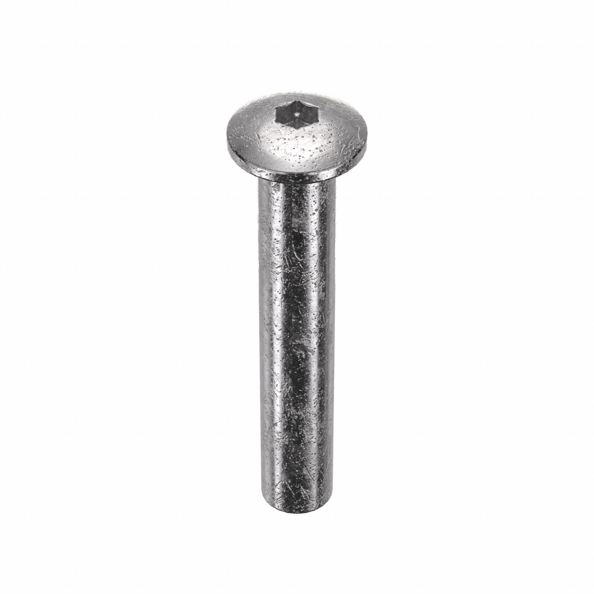 BARREL BOLT, #10-24 THREAD SIZE, 1½ IN BARREL L, ¼ IN BARREL DIA, 18-8 STAINLESS STEEL, PLAIN