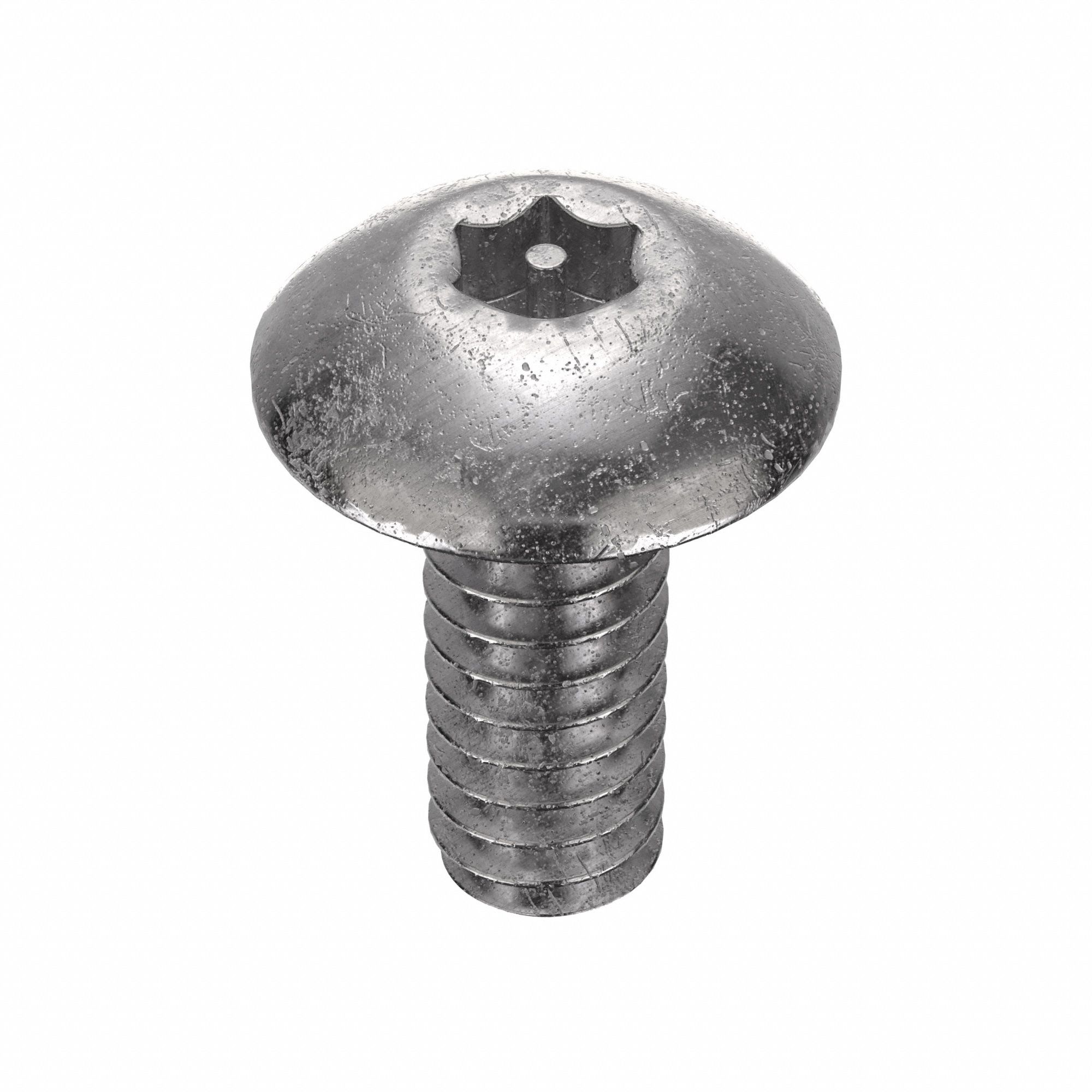 BINDING BARREL BOLT SCREW, #10-24 THREAD SIZE, 18-8 SS, PLAIN FINISH, TRUSS SCREW HEAD