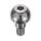 SHOULDER SCREW, TAMPER-RESISTANT, #10-24 THREAD, ¼ IN THR L, ¼ IN SHOULDER L, TRUSS, PLAIN