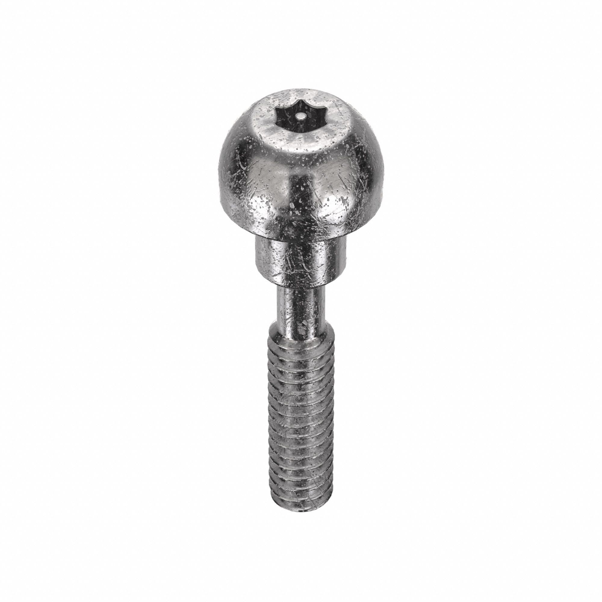 SHOULDER SCREW, TAMPER-RESISTANT, #10-24 THREAD, ⅞ IN THR L, ¼ IN SHOULDER L, TRUSS, PLAIN