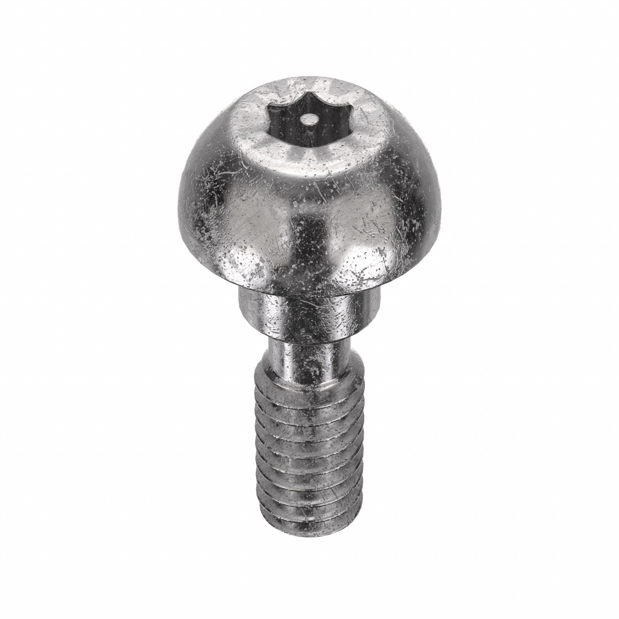 SHOULDER SCREW, TAMPER-RESISTANT, ¼"-20 THREAD, ⅝ IN THR L, ¼ IN SHOULDER L, TRUSS, PLAIN