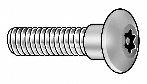 Tornillo M6 interno de seis lóbulos cabeza de acero inoxidable tornillos de  la máquina tornillos de alta resistencia pernos Cantidad 10 - (tamaño: M6