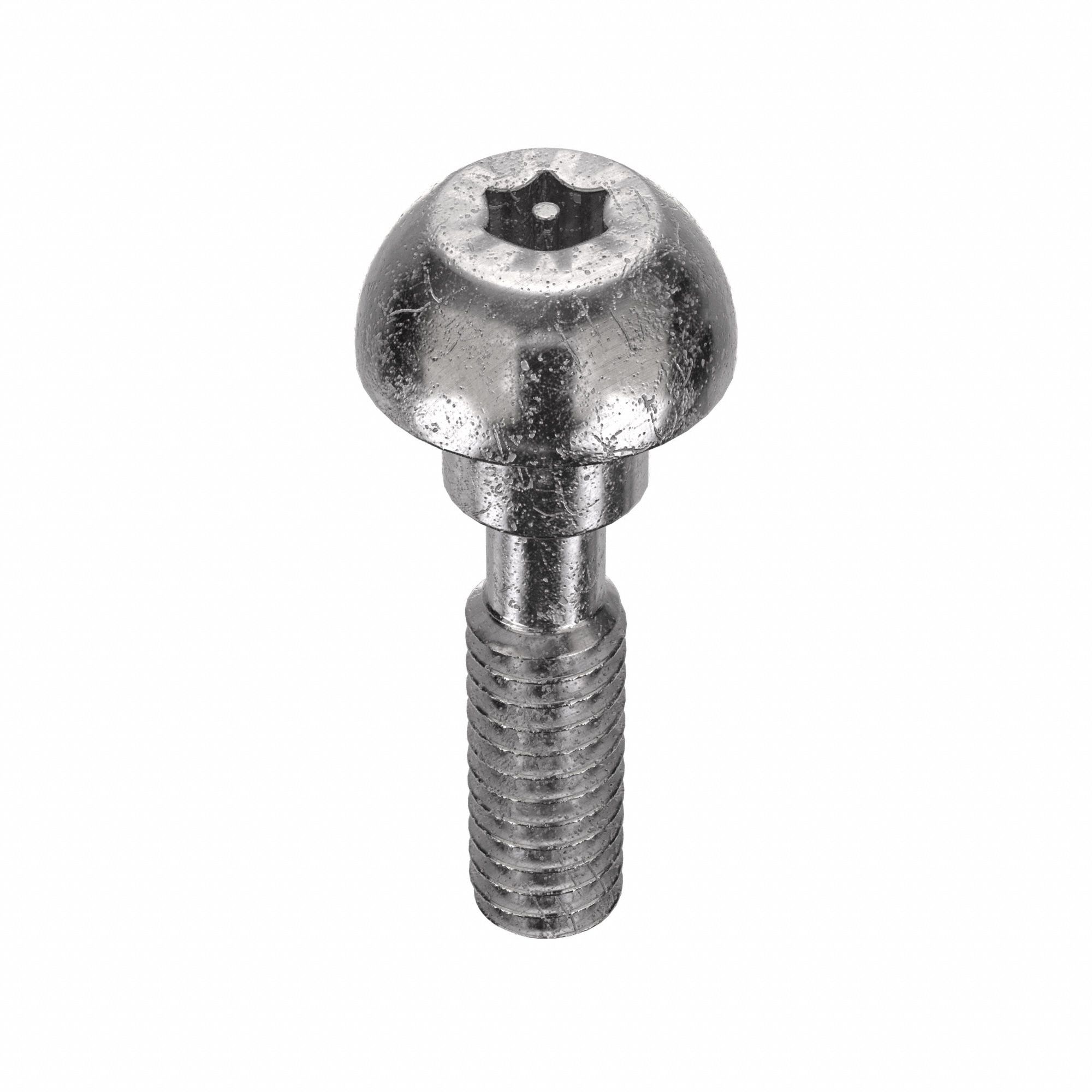 SHOULDER SCREW, TAMPER-RESISTANT, ¼"-20 THREAD, ⅞ IN THR L, ¼ IN SHOULDER L, TRUSS, PLAIN