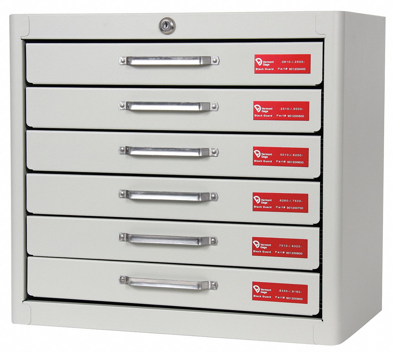 VERMONT GAGE, 0.0110 in to 1.000 in Dia Range, 990 Gauges, Black Oxide