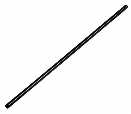 Class ZZ Go Pin Gauge: 0.0230 in Dia, 0.00020 in Tolerance, Steel, Black Oxide