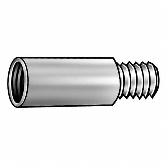 GRAINGER APPROVED Aluminum Binding Barrel Extension with 1 in Barrel