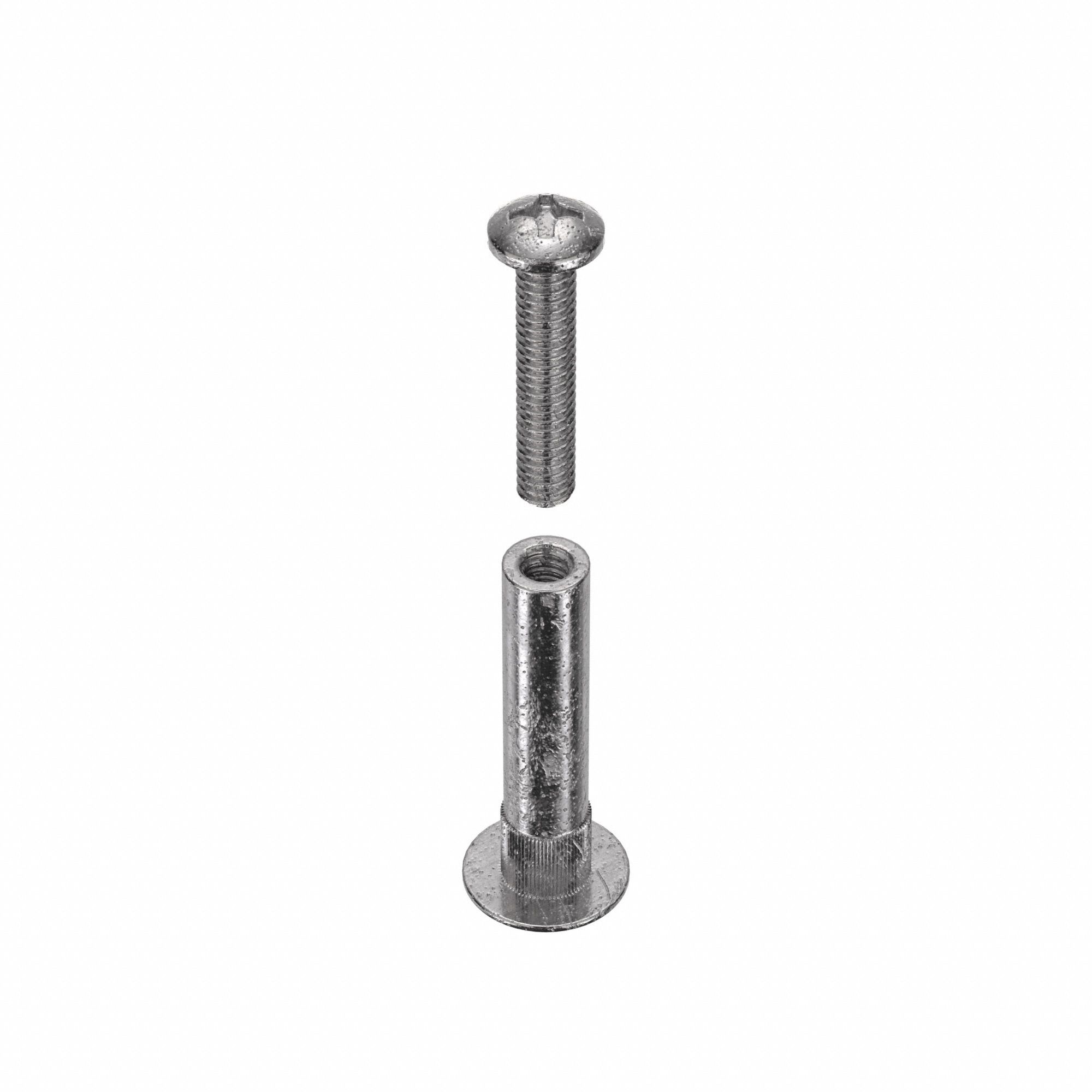 8-32 Thread Size, 1/4 in Brl Dia, Architectural Sex Bolt - 5MB22|Z4876 -  Grainger